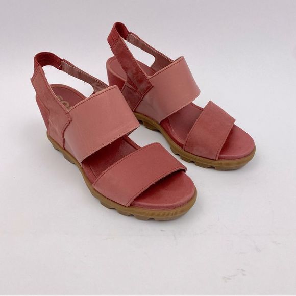 Sorel Shoes - Sorel Joanie II Slingback Wedge Color Sandalwood Pink SZ 8